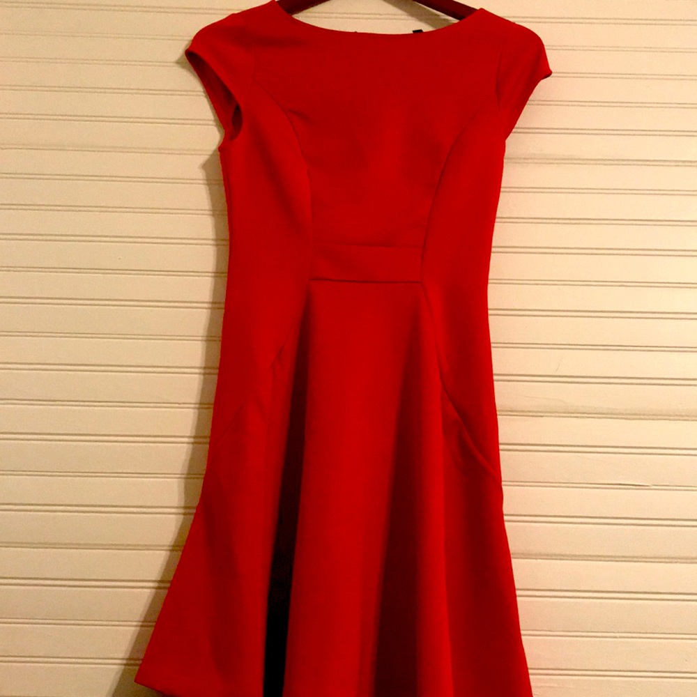 Red dress